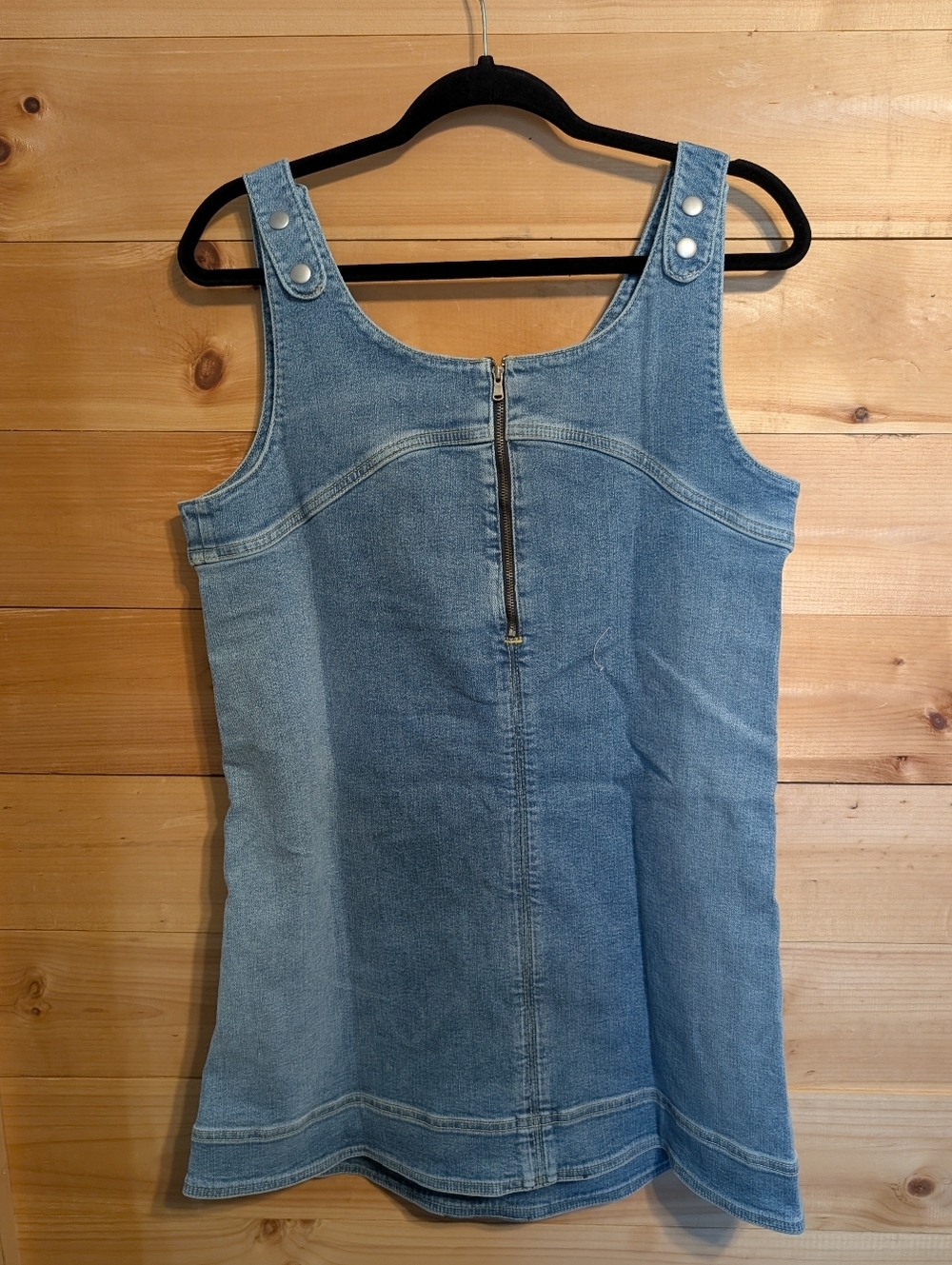 Pilcro Light Blue Denim Shift Dress, Gorgeous, Medium NWT,Sure Cute ! 148 Retail - Picture 2 of 7